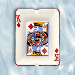 King Of Hearts Playing Card Ashtray - Catchall Smoke