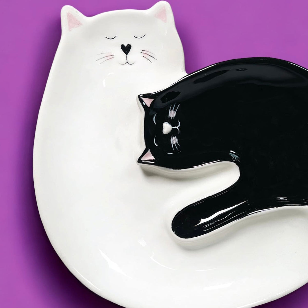 Kitty Love Trinket Dish Set Cat Lady - Lover - Cat Lover