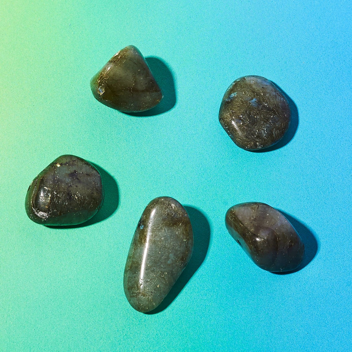 Web only Small Tumbled Crystal Labradorite Crystal - 