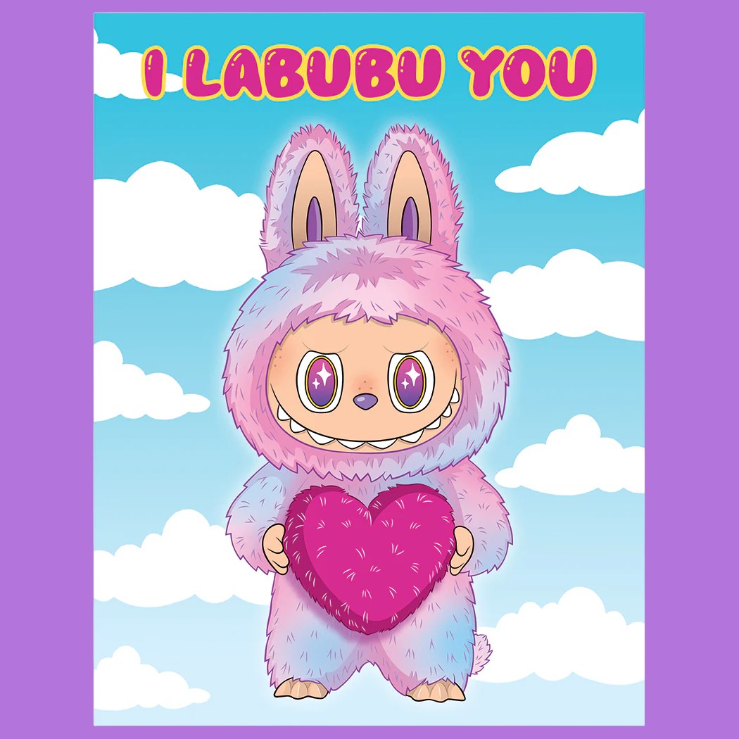 I Labubu you Valentine’s Day Card the Found Greeting