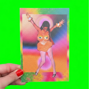 Lady Miss Kier Postcard Aw | Friends Nyc Brooklyn Ny