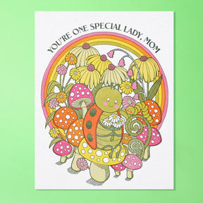 Ladybug Mother’s Day Greeting Card Greeting Card - 