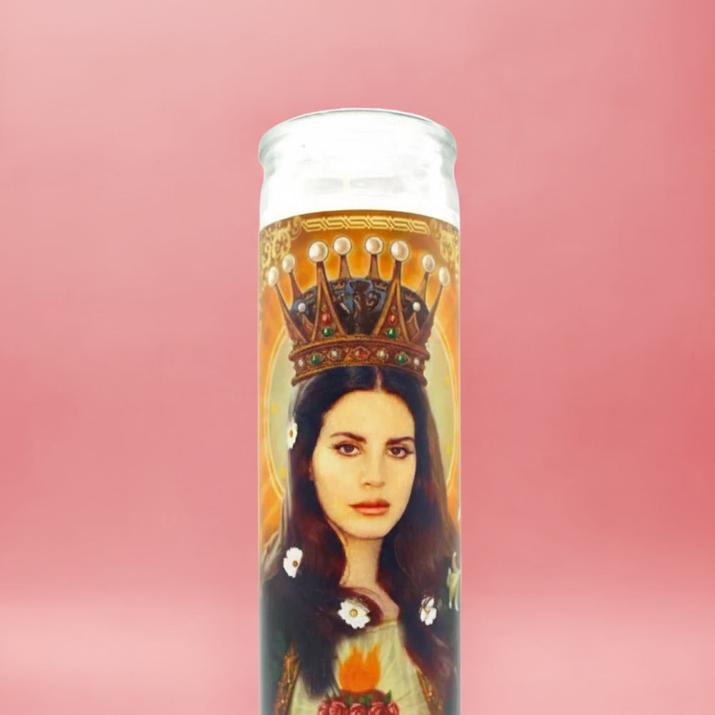Lana Del Ray Pillar Candle Bff Gifts - Bobbyk - Candle
