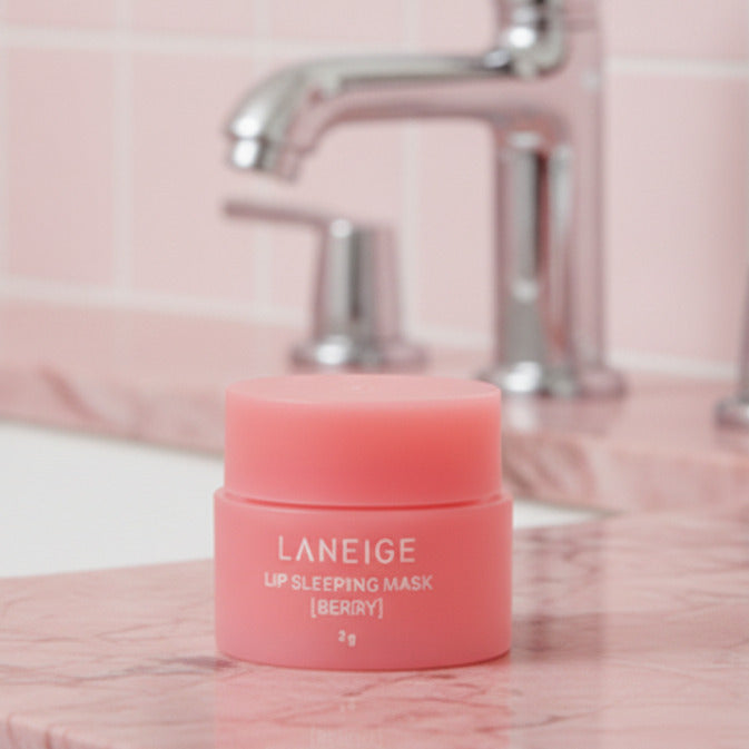 Restock Draft Laneige Mini Berry Lip Sleeping Mask Balm