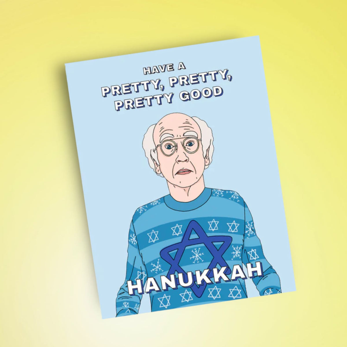 Holiday Greeting Card Pmp Larry Hanukkah 0922 - Groupbycolor