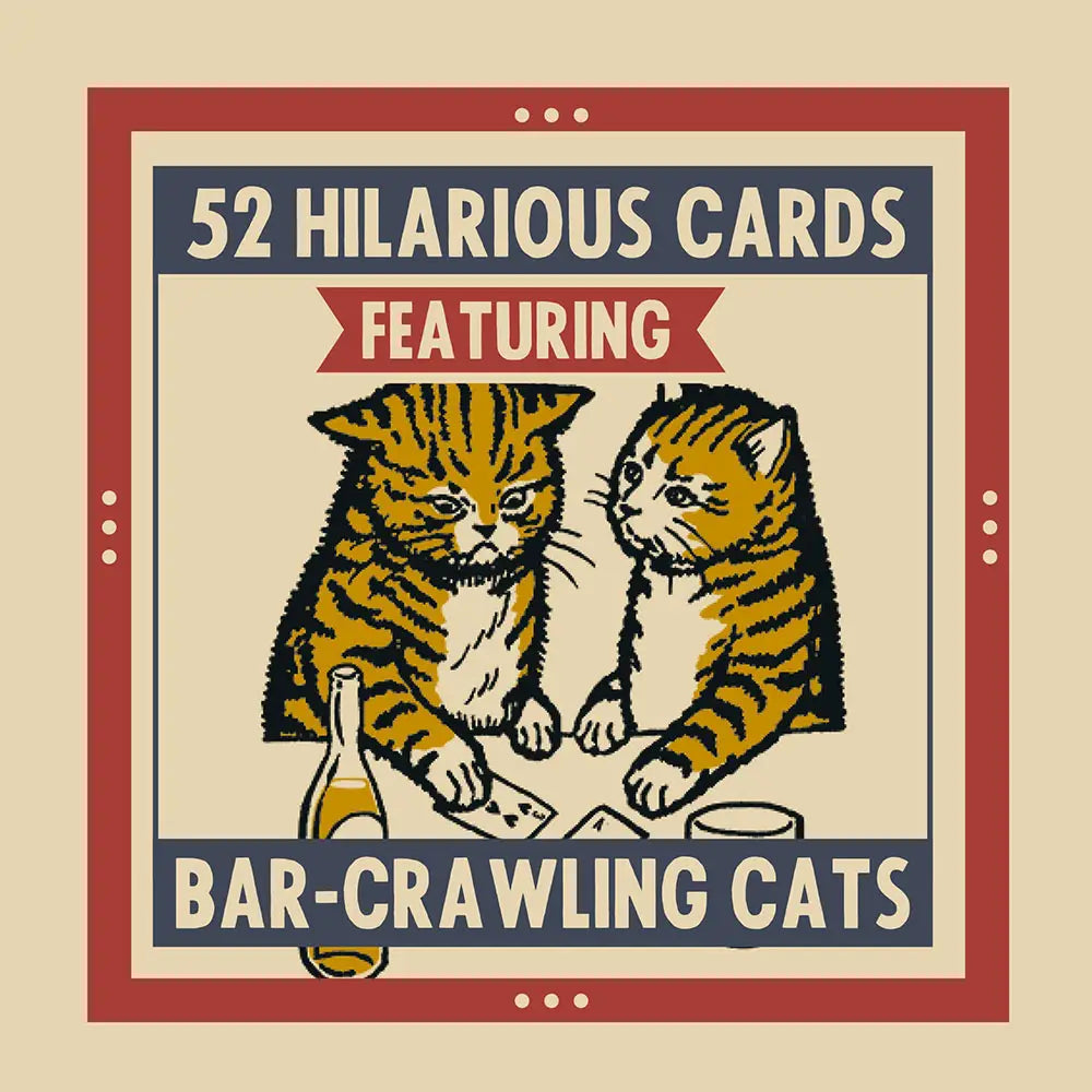 Last Call Cats Playing Cards | Friends Nyc Brooklyn Ny