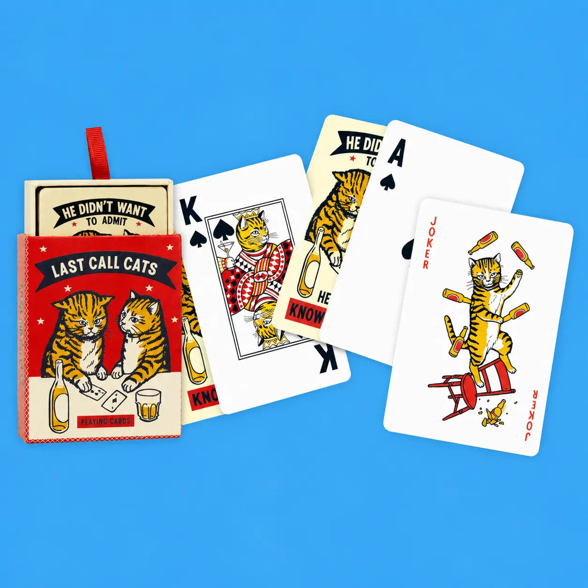 Last Call Cats Playing Cards | Friends Nyc Brooklyn Ny