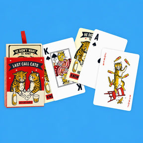 Last Call Cats Playing Cards | Friends Nyc Brooklyn Ny
