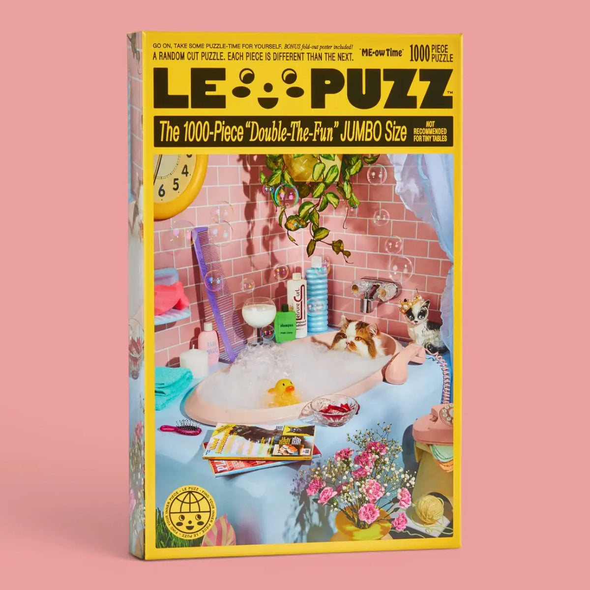 Le Puzz 1000 Piece Puzzle - Me-ow Time - Friends Nyc