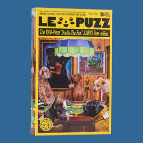 Le Puzz 1000 Piece Puzzle - Poker Dogs - Friends Nyc