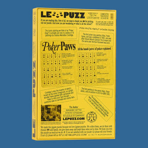 Le Puzz 1000 Piece Puzzle - Poker Dogs - Friends Nyc
