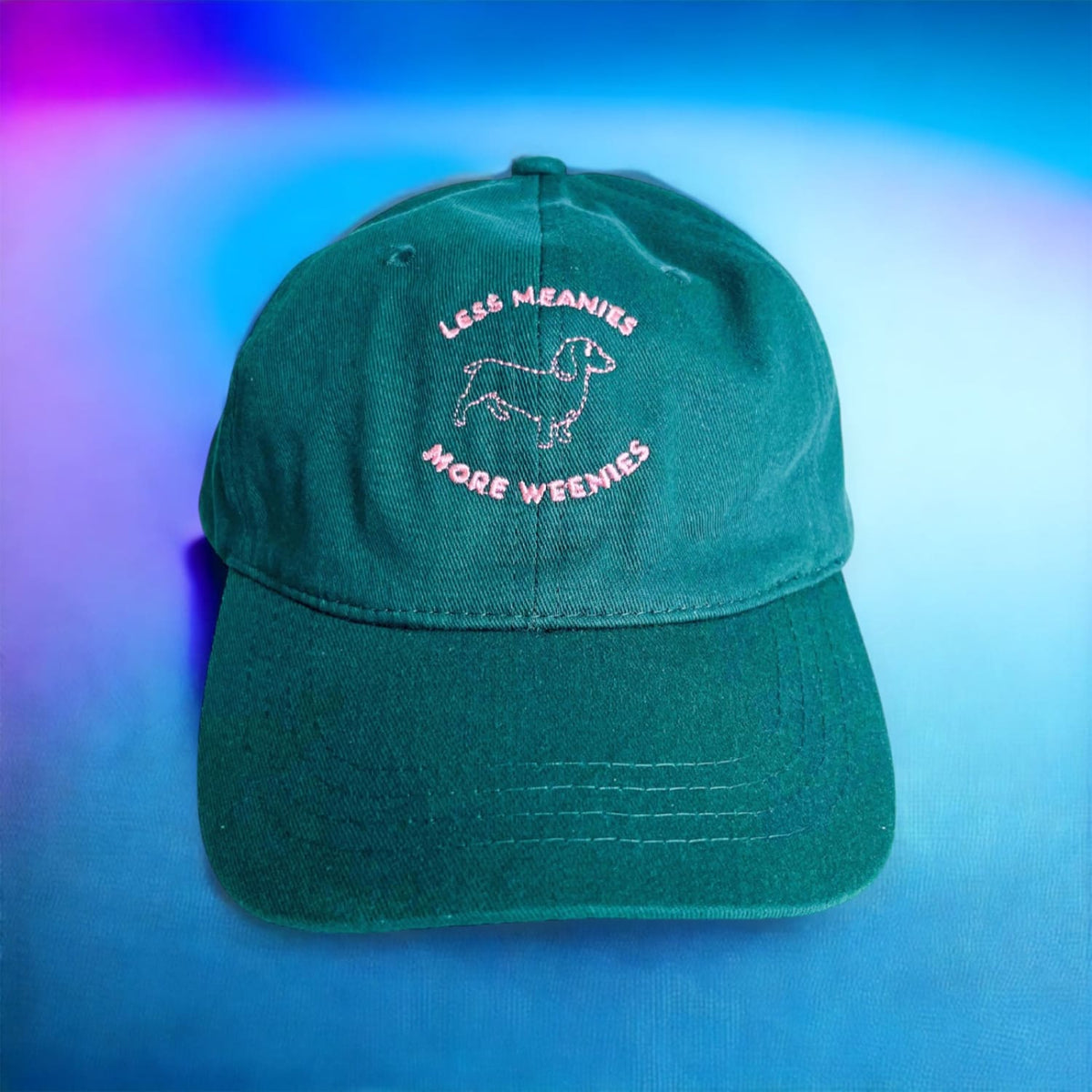 Less Meanies More Weenies Dad Hat Dad Hat - Party Mountain