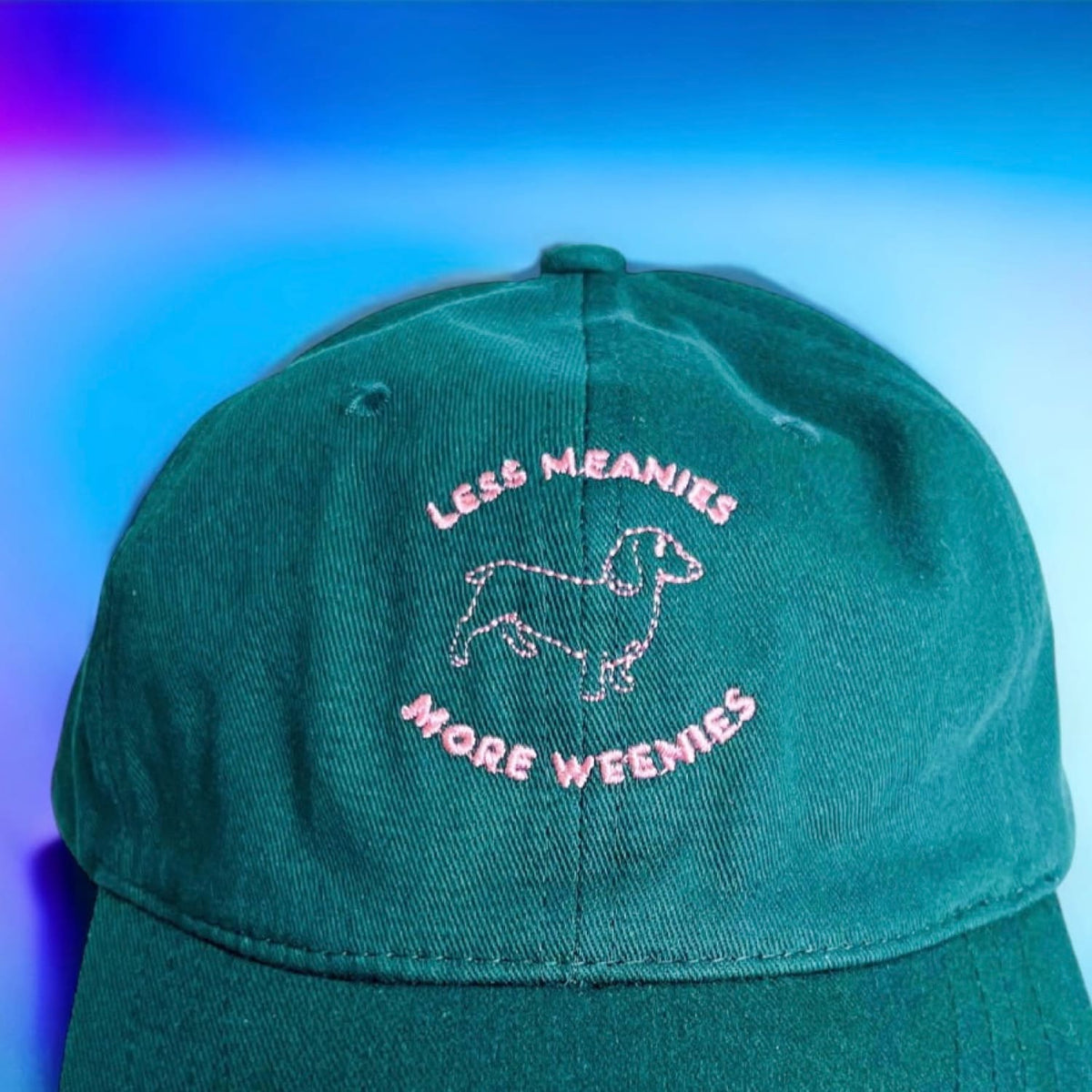 Less Meanies More Weenies Dad Hat Dad Hat - Party Mountain