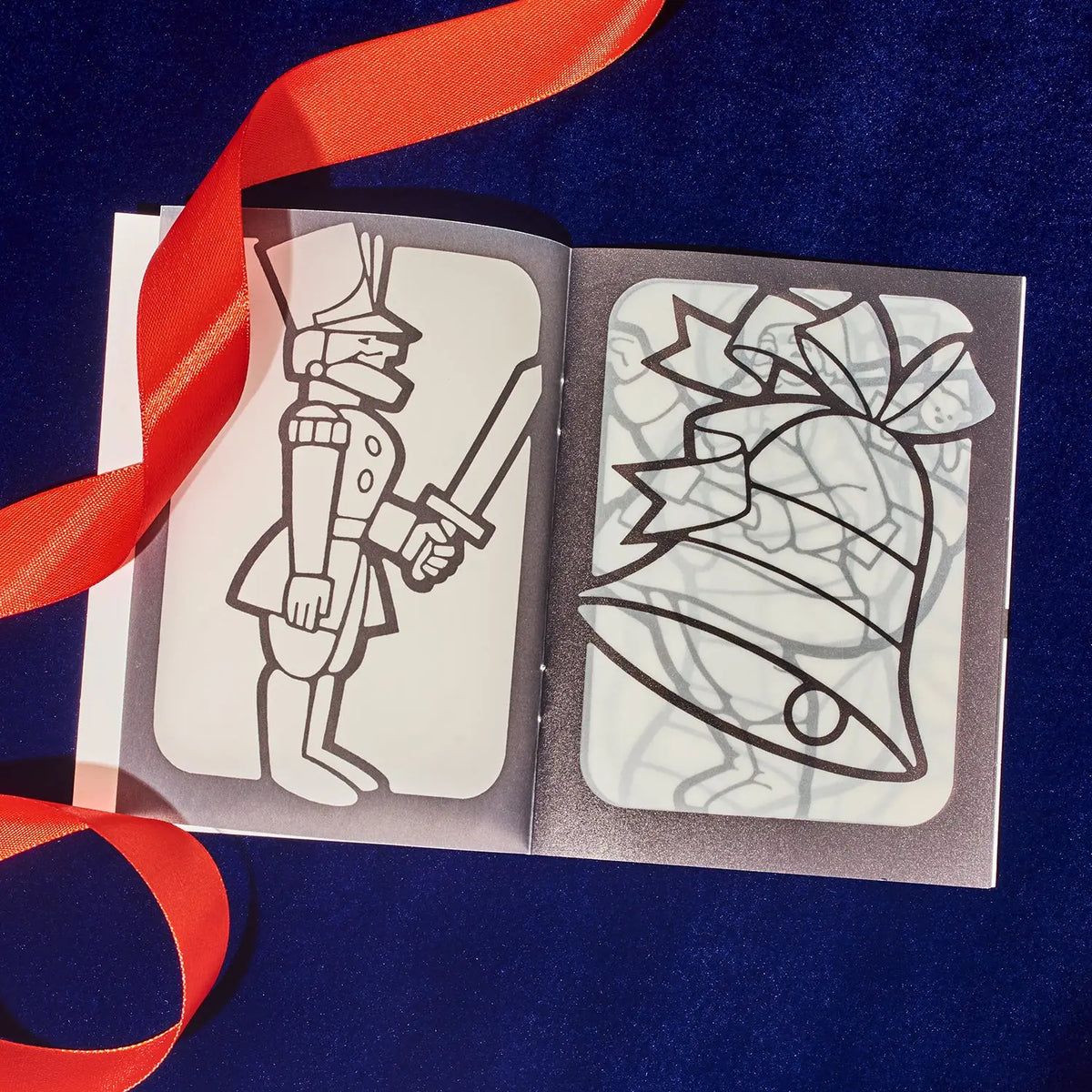 The Little Christmas Stained Glass Coloring Book | Friends