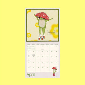 The Little Frog’s Guide to Self Care Mini Wall Calendar