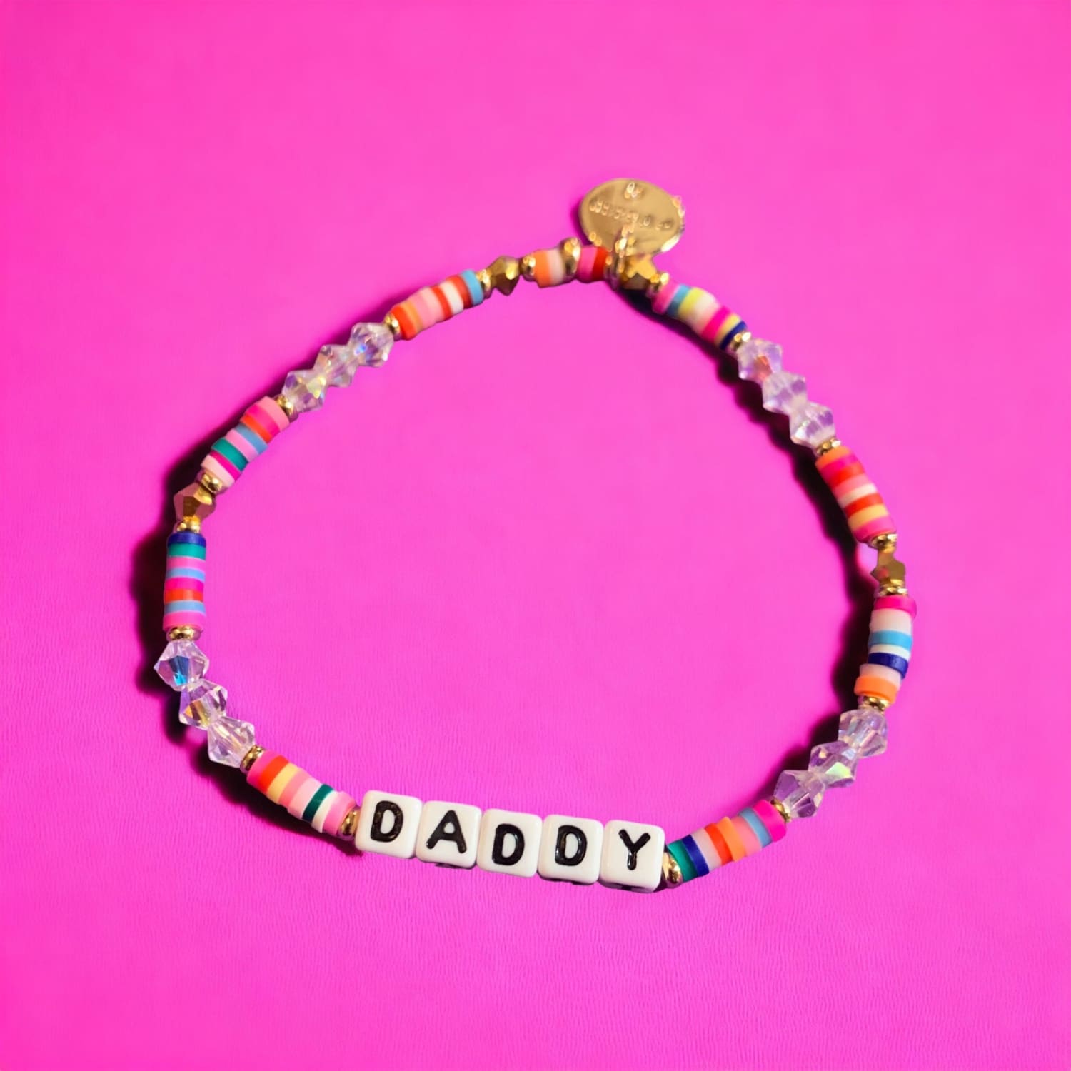 Little Words Project Bracelet - Daddy 90s Baby - Beaded