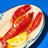 Lobster Plate Candle Candle - Fake Food - Hand Made