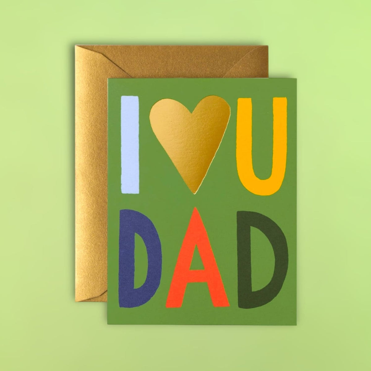 I Love You Dad Greeting Card - Groupbycolor Rifle Paper
