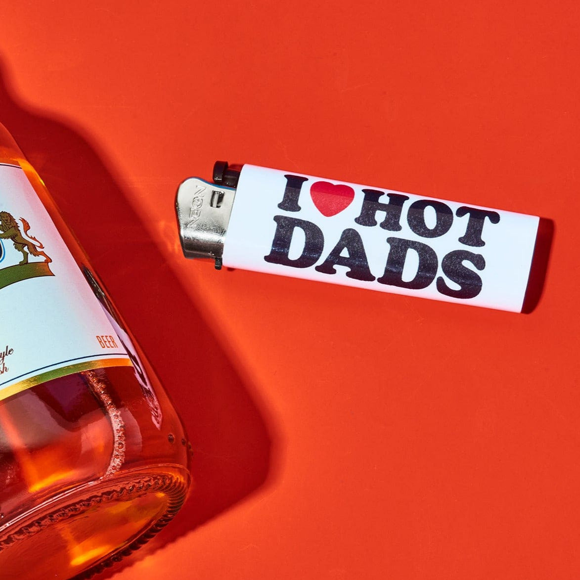 Vinyl Wrap Lighter Jm i Love Hot Dads