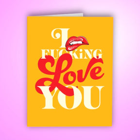 Love Lips Valentine’s Day Card Eco Friendly - Greeting Card