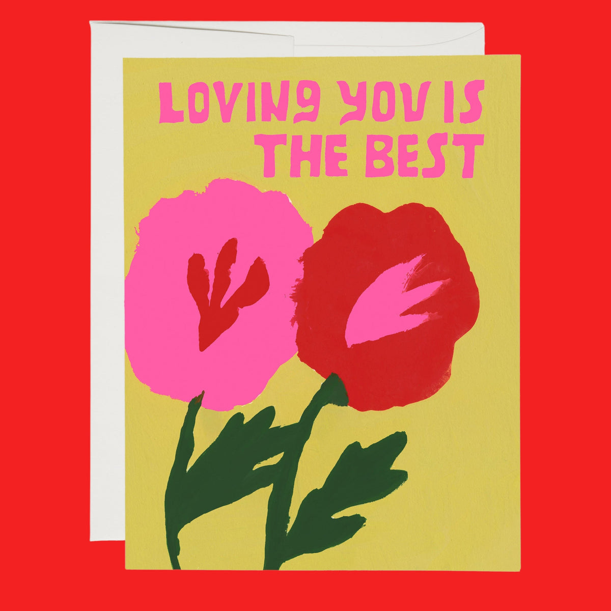 Loving you is the Best Greeting Card Rcc | Friends Nyc