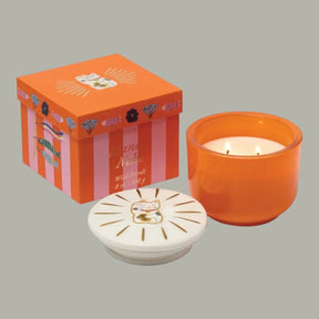 Maneki Neko Cat Charmed Candle 8 Oz Wild Neroli | Friends