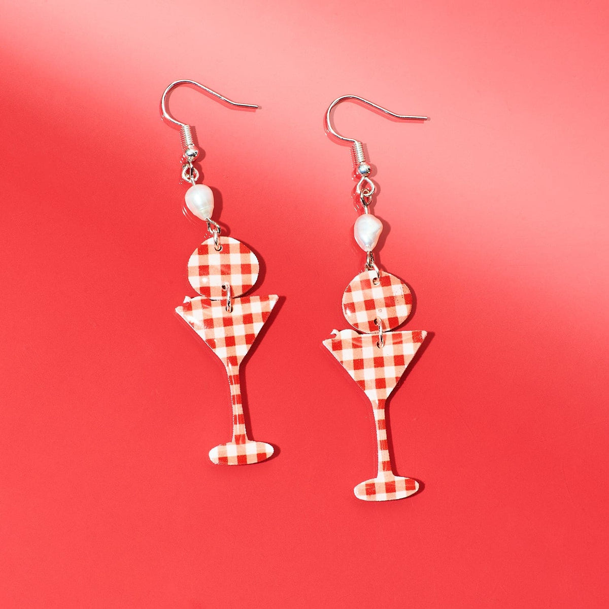 Martini Girl Earrings Accessories - Collab - Cute Earrings -