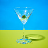 Martini Glass with Olive Fake Food - Kitchen and Drink