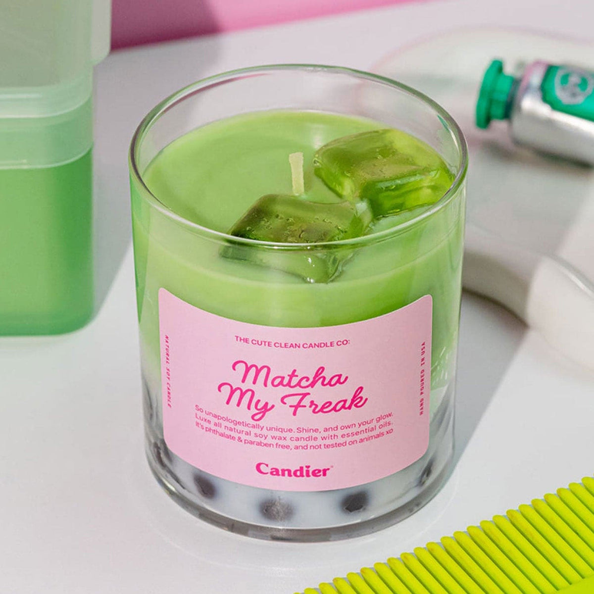 Matcha my Freak Candle Candle - Women Owned - Xpsd0325b