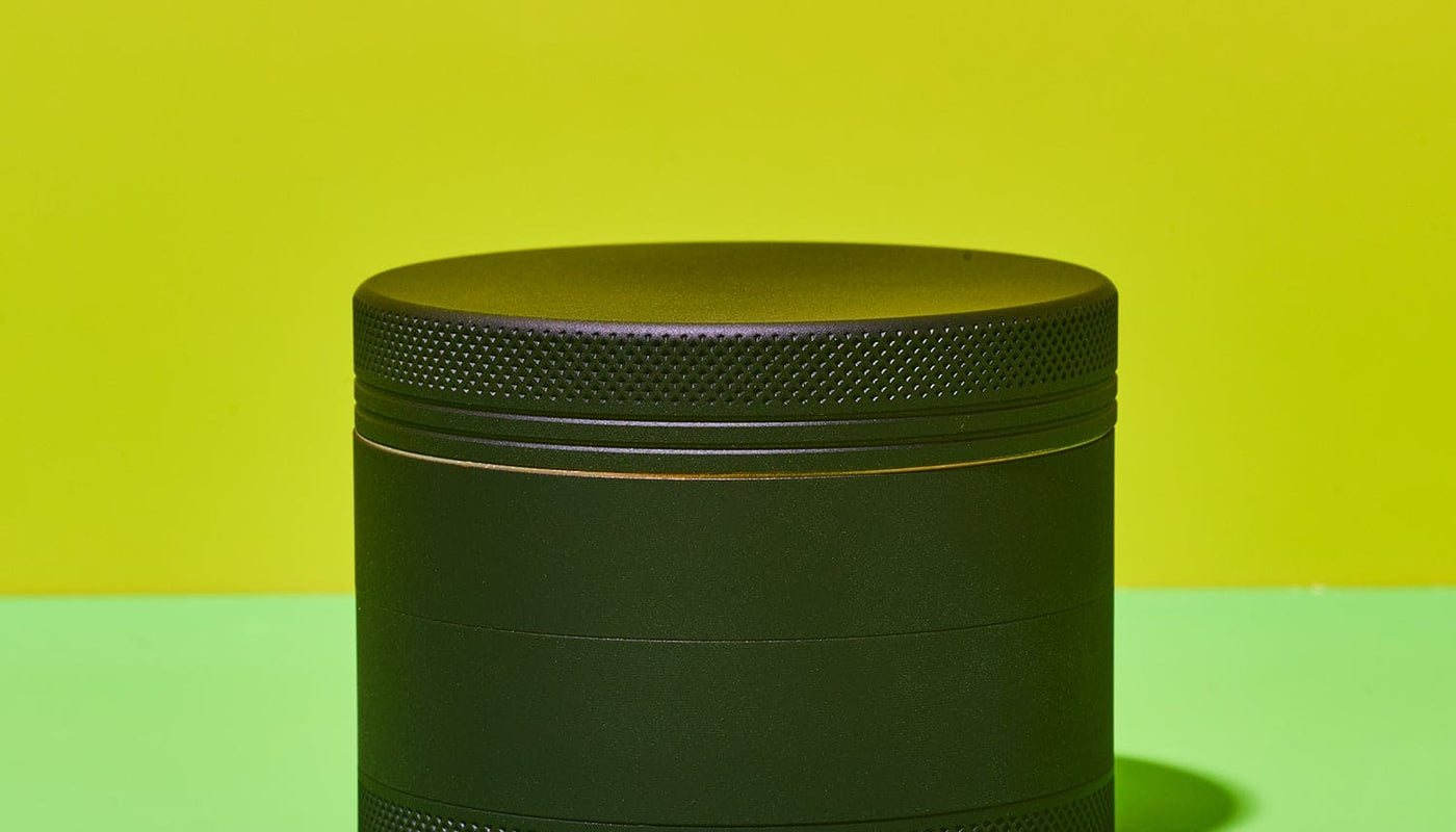 Matte Finished Grinder Black Grinder - Cute - Smoke