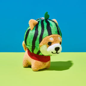 Memeshiba Plush Bag Charm Watermelon Bag Charm - Dog