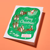 Lhp Holiday Letterpress Card Brooklyn Cardsholiday - 