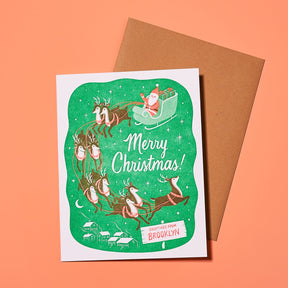 Lhp Holiday Letterpress Card Brooklyn Cardsholiday - 