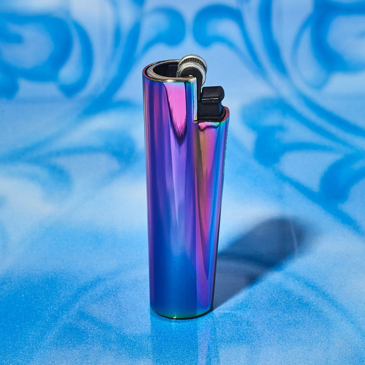 Icy Metal Mini Clipper Lighter Aesthetic Smoke - Clipper