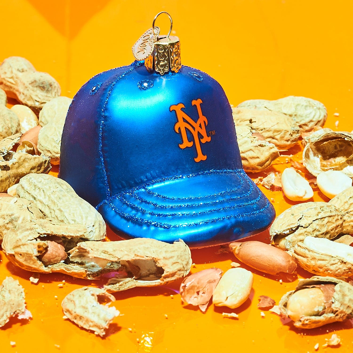 Mets Baseball Hat Ornament 76719 0623 - Ornament23 -