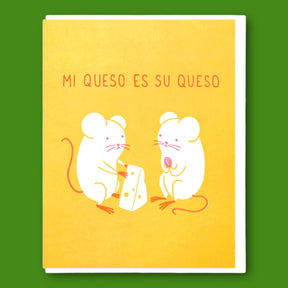 Mi Queso Romantic Card A2 - Blank - Greeting Card - Love