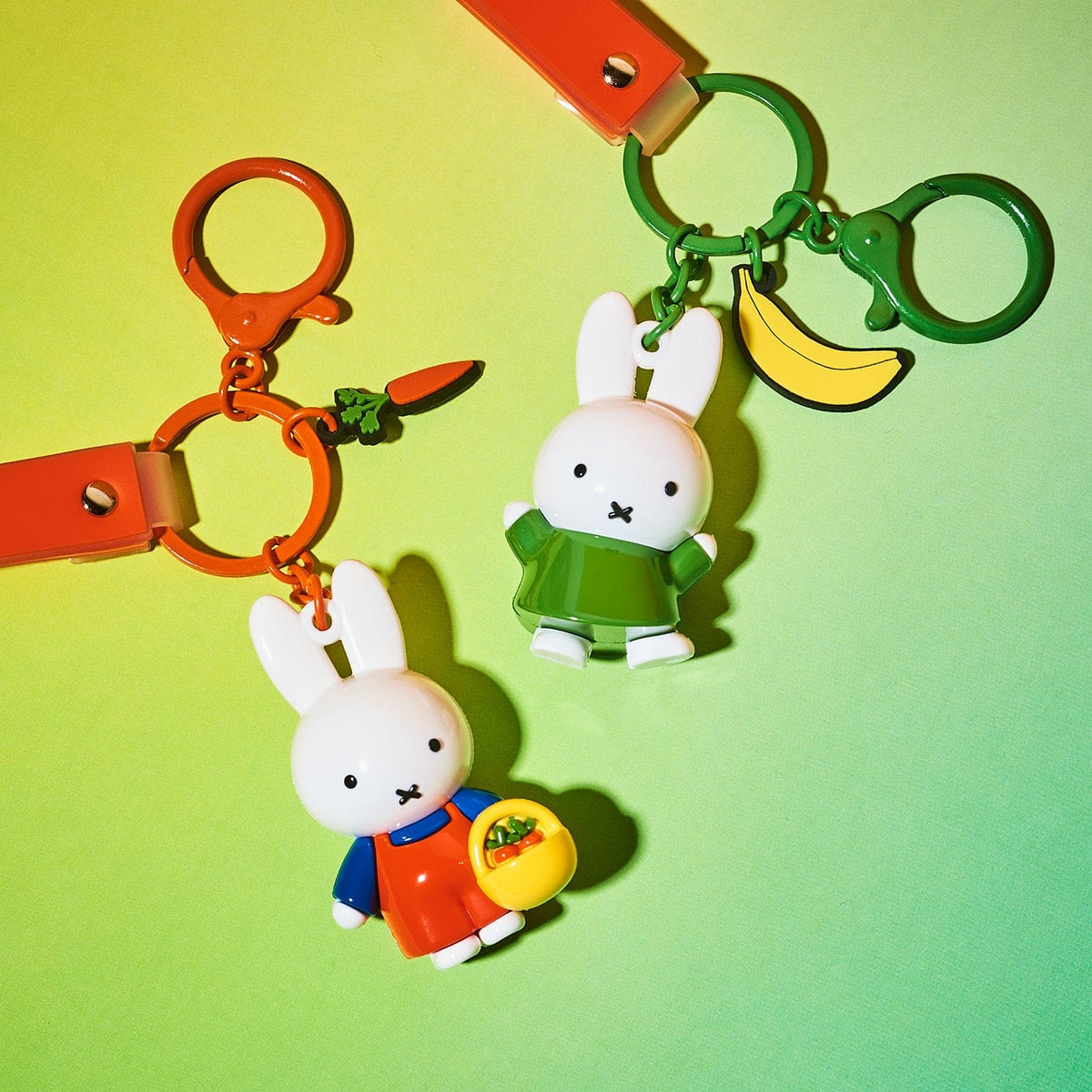 Miffy Banana Fruit Series Keychain Accessory - Collectible