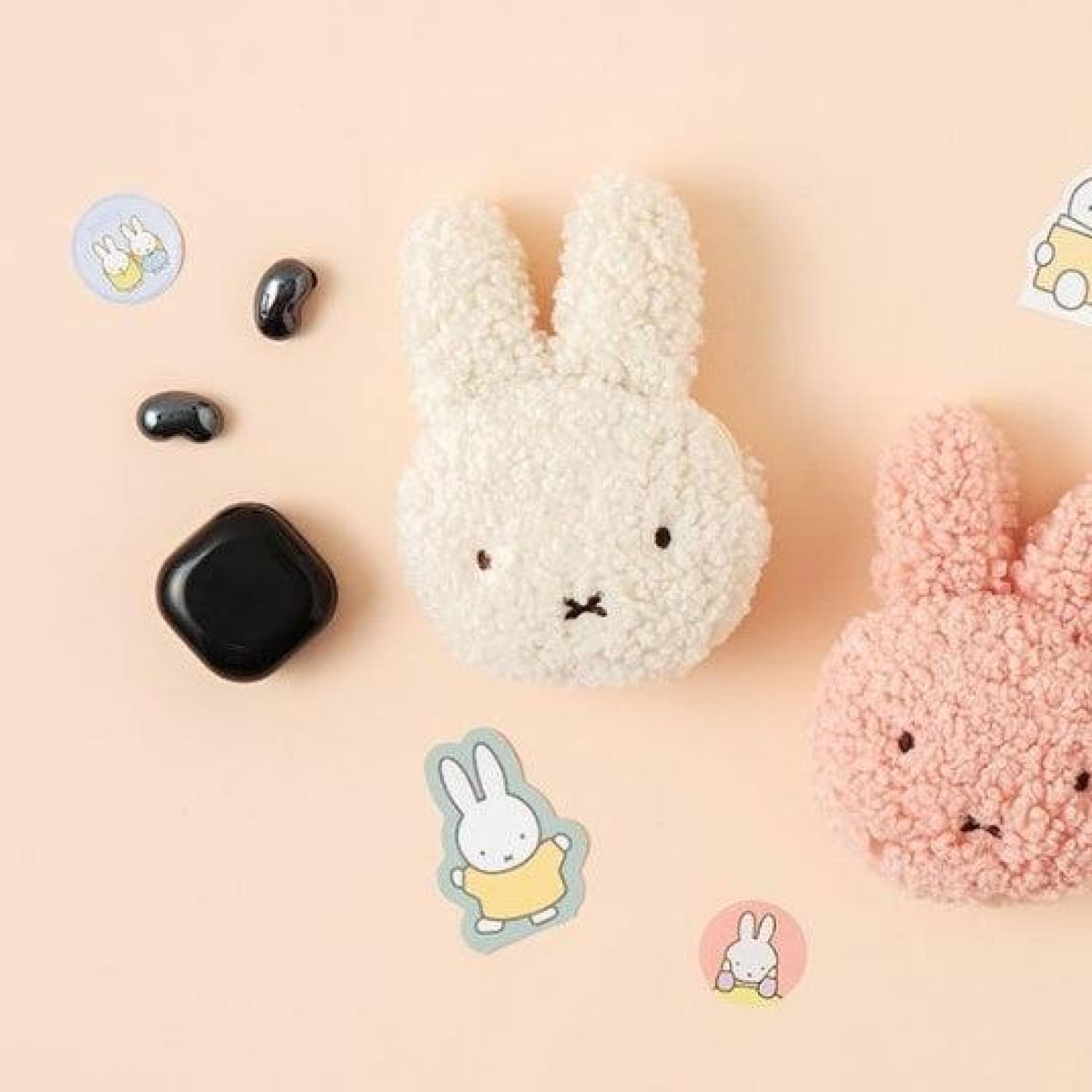 Miffy Fluffy Face Pouch Accessory - Collectible