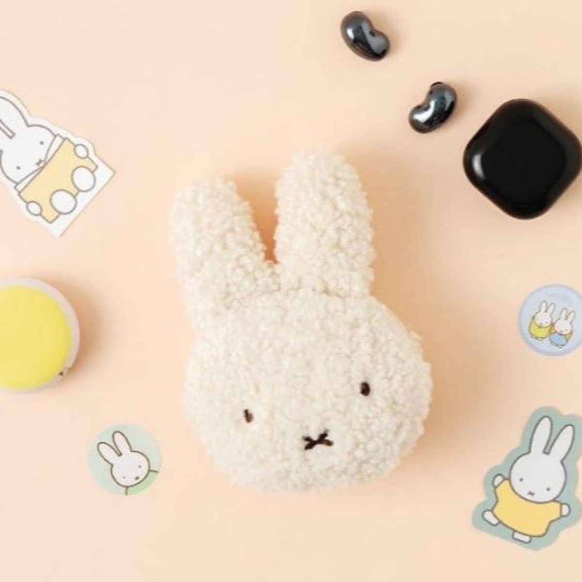 Miffy Fluffy Face Pouch Accessory - Collectible