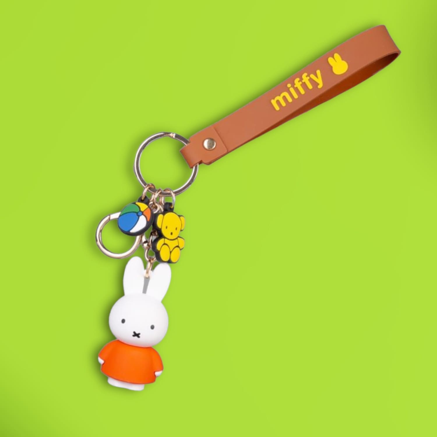 Miffy Keychain - Orange Accessory - Collectible