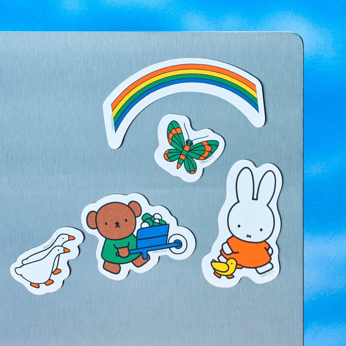 Miffy Magnet Set | 25 Magnets + Sticker Book | Friends Nyc