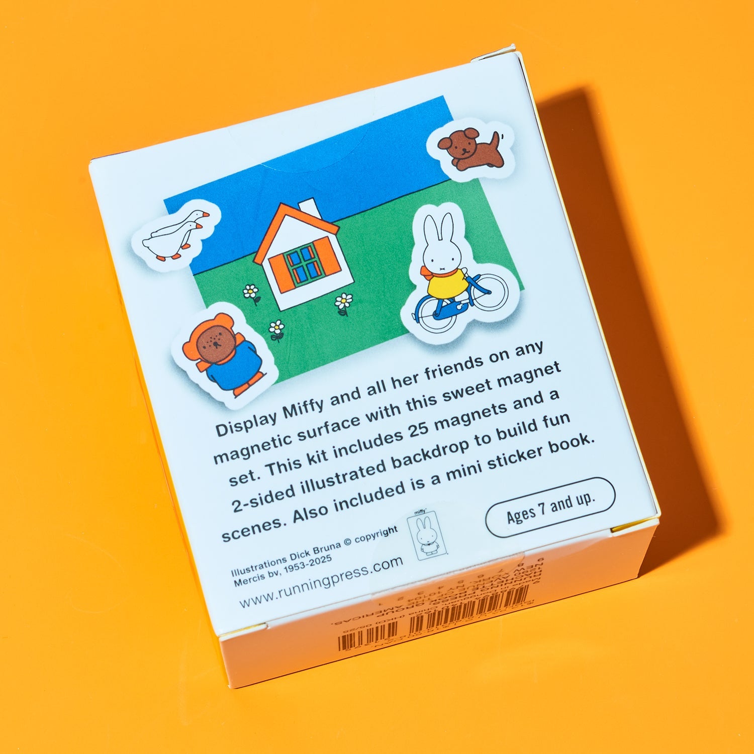 Miffy Magnet Set | 25 Magnets + Sticker Book | Friends Nyc