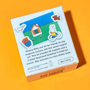 Miffy Magnet Set | 25 Magnets + Sticker Book | Friends Nyc