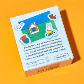 Miffy Magnet Set | 25 Magnets + Sticker Book | Friends Nyc