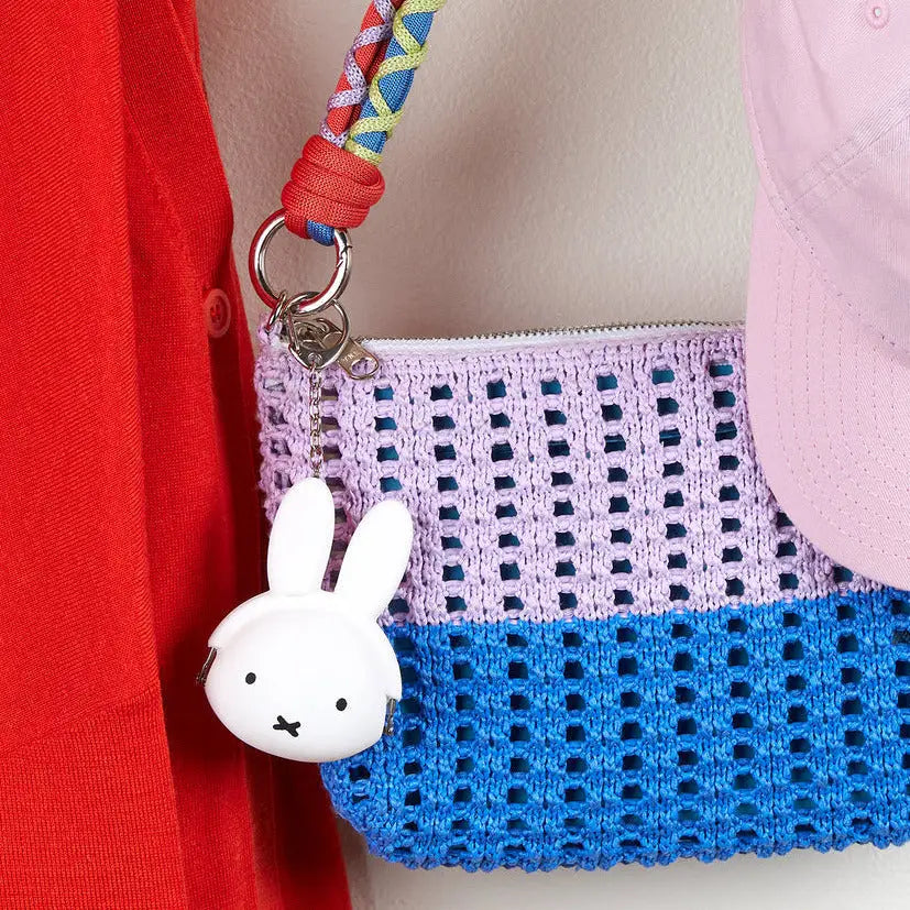 Miffy Pochi Keychain Pouch White | Friends Nyc Brooklyn Ny