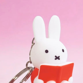 Miffy Reading Keychain Accessory - Bunny - Keychain - Miffy