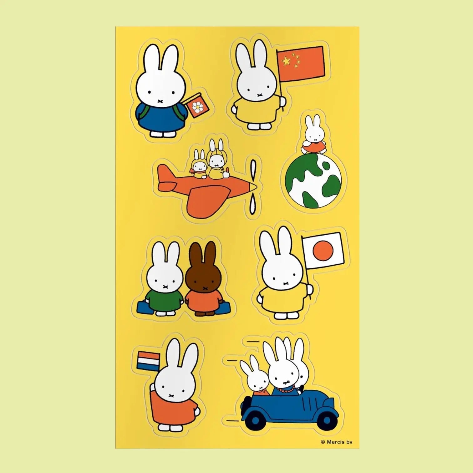 Miffy Sticker Tin | 24 Sheets of Stickers | Friends Nyc
