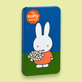 Miffy Sticker Tin | 24 Sheets of Stickers | Friends Nyc