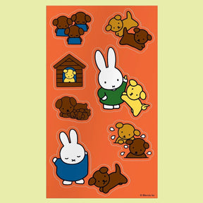Miffy Sticker Tin | 24 Sheets of Stickers | Friends Nyc
