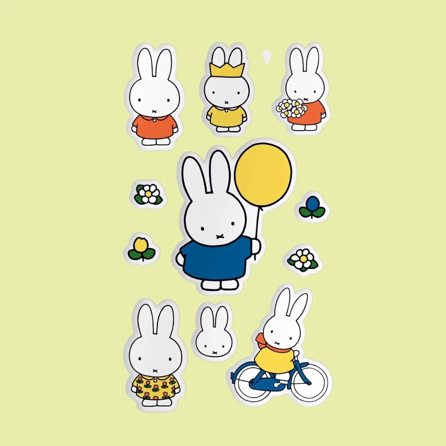 Miffy Sticker Tin | 24 Sheets of Stickers | Friends Nyc